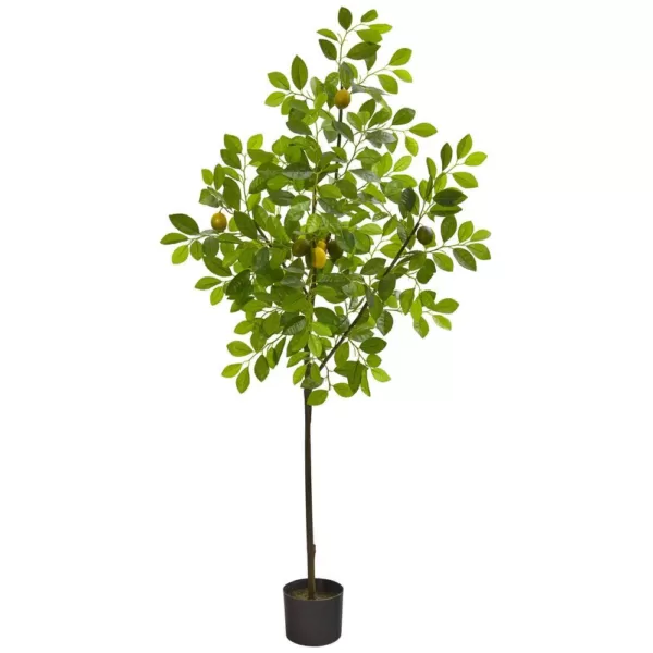 Nearly Natural 61 in. Lemon Artificial Tree