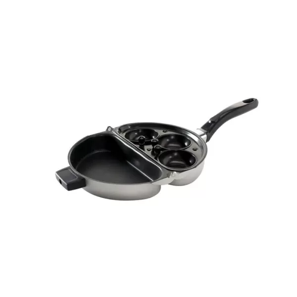 Nordic Ware Folding Steel Egg Poacher and Omelet Pan