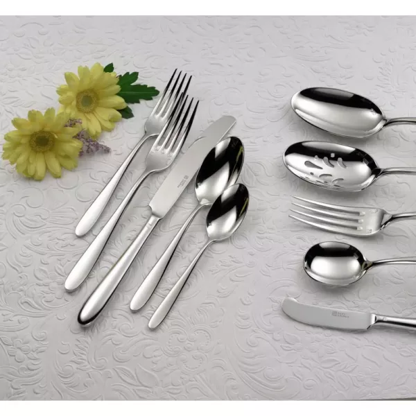 Oneida Mascagni II Silver 18/0 Stainless Steel Round Bowl Soup Spoon (12-Pack)