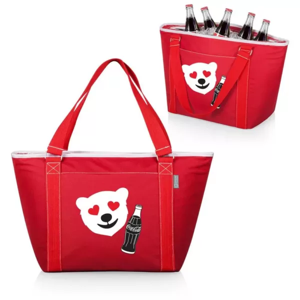 ONIVA 9 Qt. 24-Can Coca-Cola Topanga Tote Cooler in Red-Emoji Design