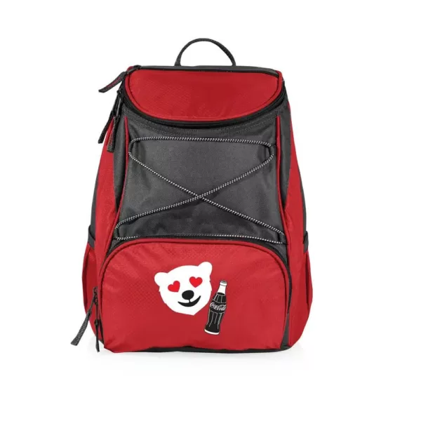 ONIVA 7.5 Qt. 20-Can Coca-Cola PTX Backpack Cooler in Red-Emoji Design