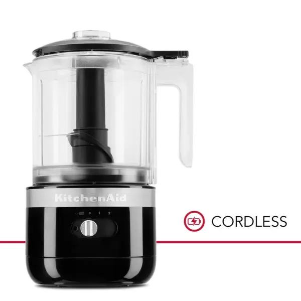 KitchenAid Cordless 5-Cup Onyx Black Food Chopper