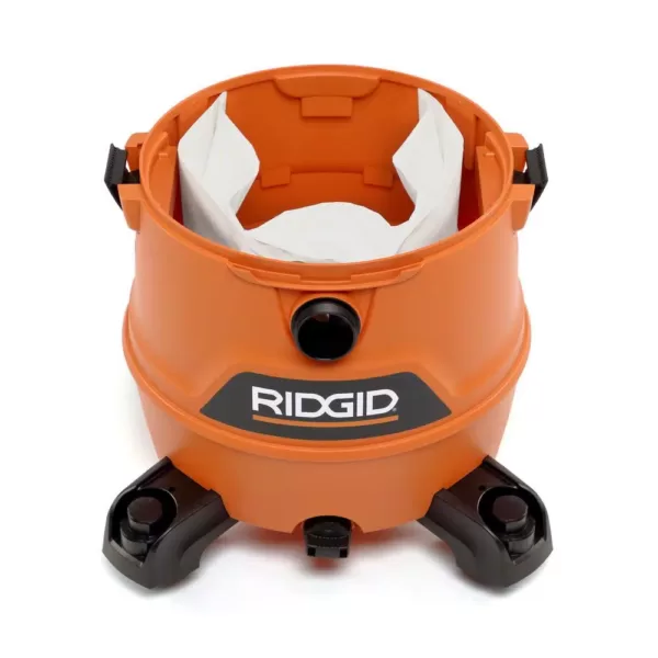 RIDGID 16 Gal. 6.5-Peak HP NXT Wet/Dry Shop Vacuum with Detachable Blower, Filter, Hose, Accessories and Car Cleaning Kit