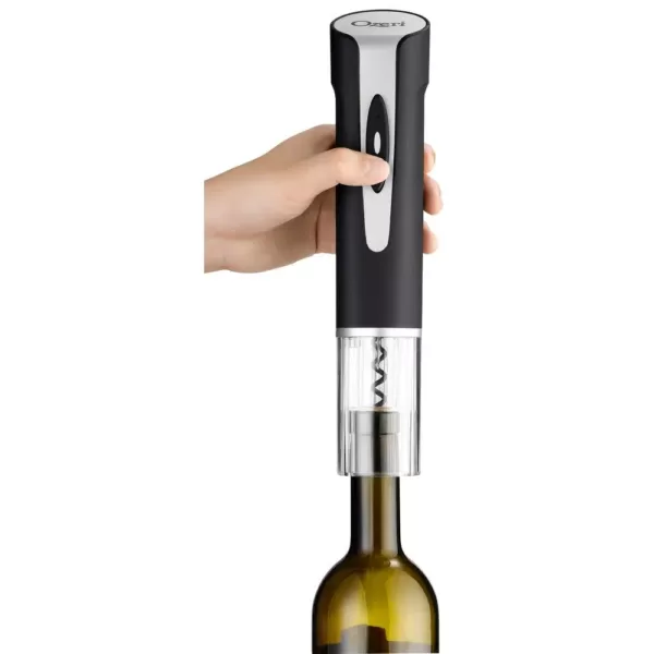 Ozeri Prestige II Cordless Electric Wine Bottle Opener with Foil Cutter