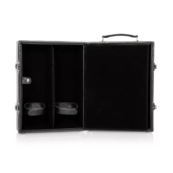 Picnic Time Black Case and  Interior Manhattan Cocktail Set