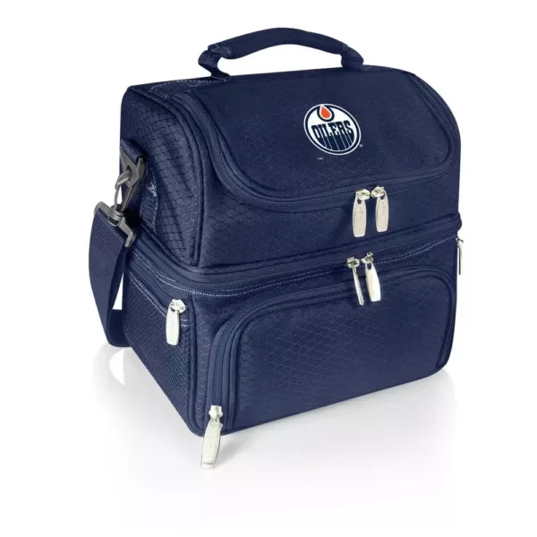 Picnic Time Pranzo Navy Edmonton Oilers Lunch Bag