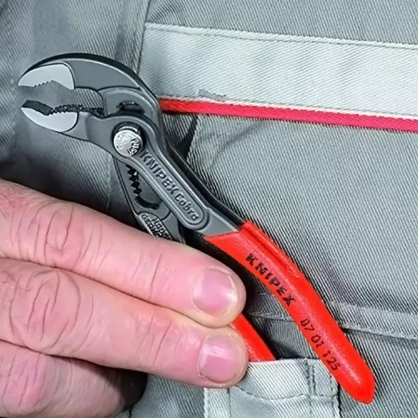 KNIPEX 12 in. Cobra Box Joint Pliers Set with Storage Pouch (3-Piece)