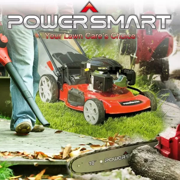 PowerSmart 22 in. 3-in-1 170 cc Gas Self Propelled Walk Behind Lawn Mower