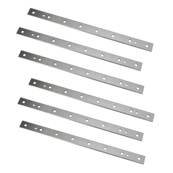 POWERTEC 12-1/2 in. High-Speed Steel Planer Knives Dual Sided Replacement Planer Blades for DW7342 (6-Pack)