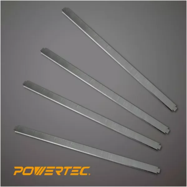 POWERTEC 13 in. High-Speed Steel Planer Knives for Ryobi Planer AP1301 (2-Sets) 4-Knives