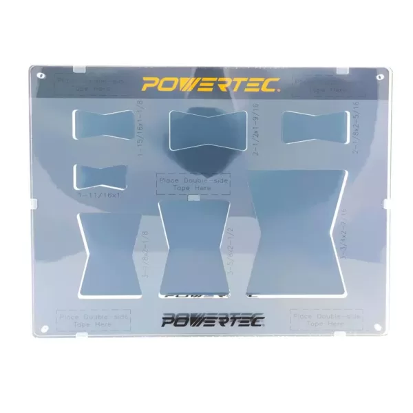 POWERTEC Butterfly Template