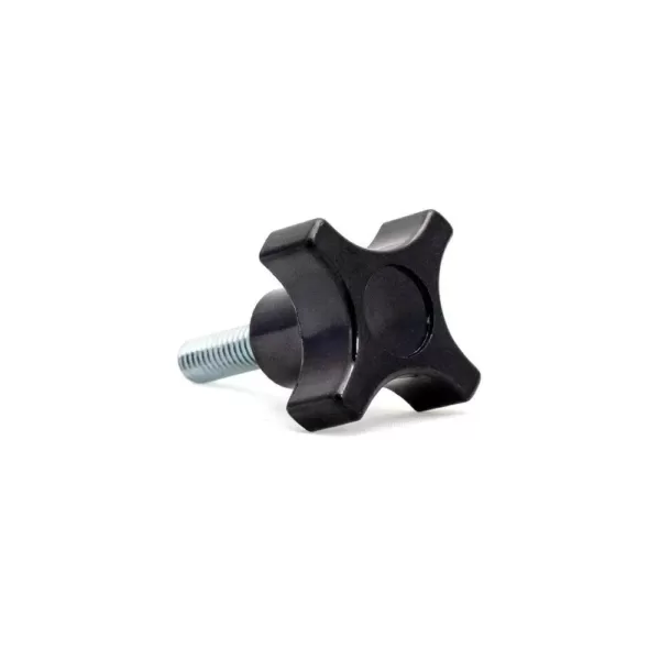 POWERTEC 5/16 in.-18, 4-Point Stud Knob (5-Pack)