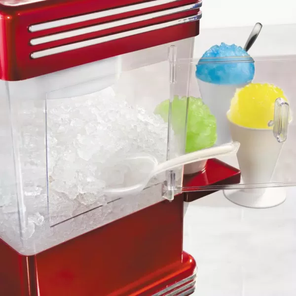 Nostalgia Retro 300 oz. Red Countertop Snow Cone Machine