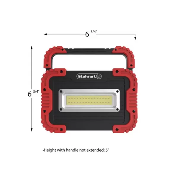 Stalwart 450 Lumens LED Work Light with Rotating Handle