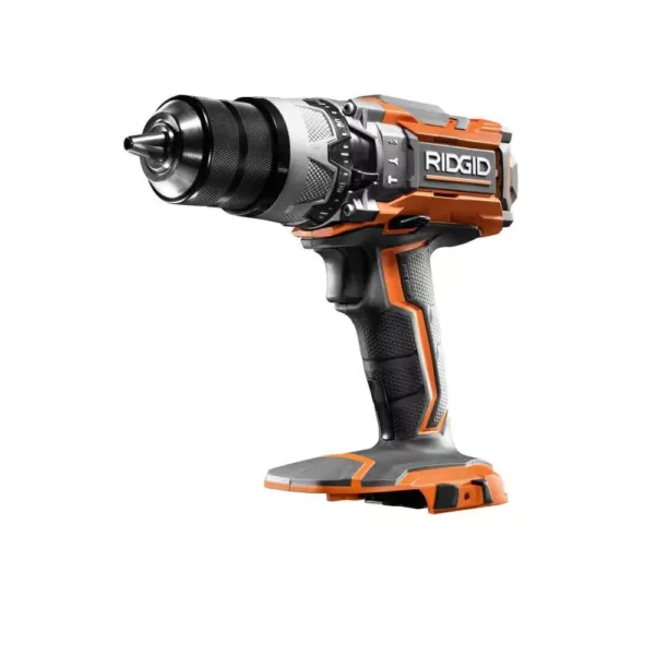 RIDGID 18-Volt Lithium-Ion Cordless 1/2 in. Hammer Drill/Driver Kit with 18-Volt Lithium-Ion 2.0 Ah Battery Pack and Charger