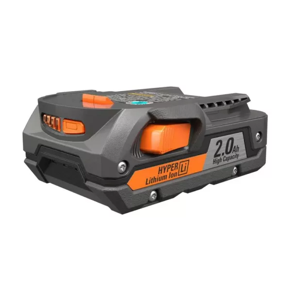 RIDGID 18-Volt Lithium-Ion Cordless 1/2 in. Hammer Drill/Driver Kit with 18-Volt Lithium-Ion 2.0 Ah Battery Pack and Charger