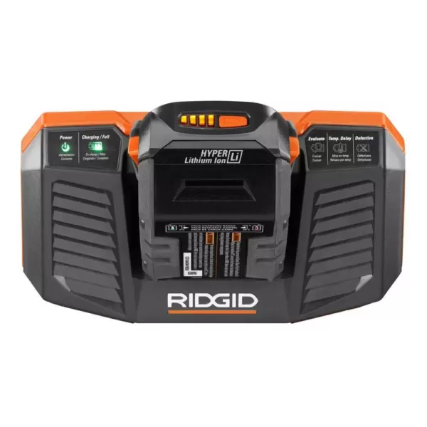 RIDGID 18-Volt Dual Chemistry Rapid Charger