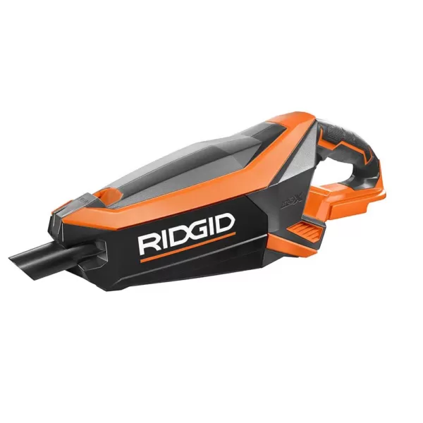 RIDGID 18-Volt GEN5X Cordless Brushless Vacuum (Tool Only) with Floor Nozzle, Crevice Nozzle and 2 ft. Extention Tube