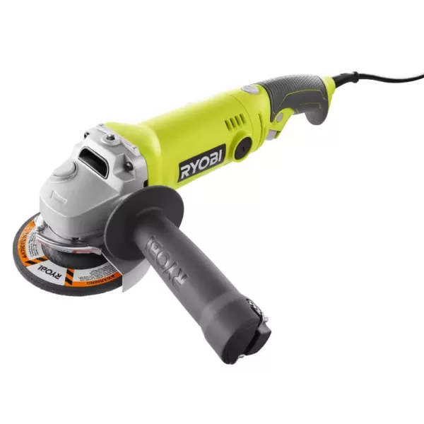 RYOBI 7.5 Amp 4.5 in. Corded Angle Grinder