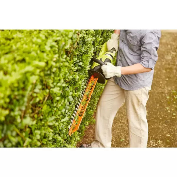 RYOBI ONE+ Lithium+ 22 in. 18-Volt Lithium-Ion Cordless Hedge Trimmer - 1.5 Ah Battery and Charger Included