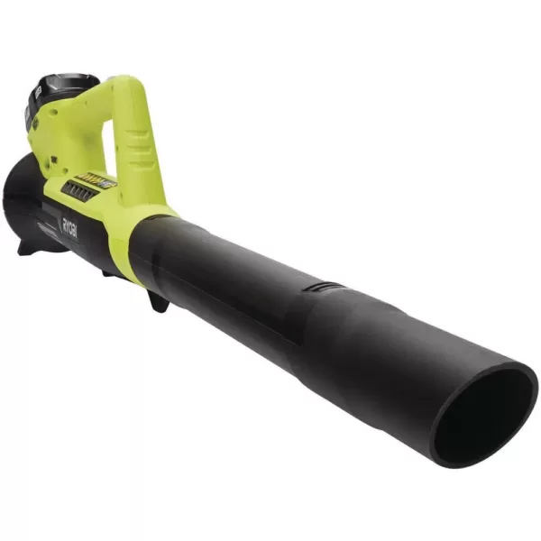 RYOBI ONE+ 90 MPH 200 CFM 18-Volt Lithium-Ion Cordless Leaf Blower/Sweeper - 2.0 Ah Battery and Charger Included