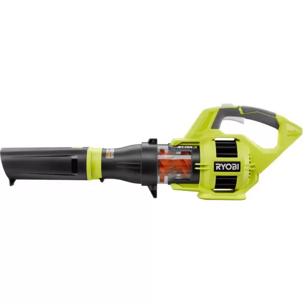 RYOBI 110 MPH 480 CFM Variable-Speed Turbo 40-Volt Lithium-ion Cordless Battery Jet Fan Leaf Blower (Tool Only)