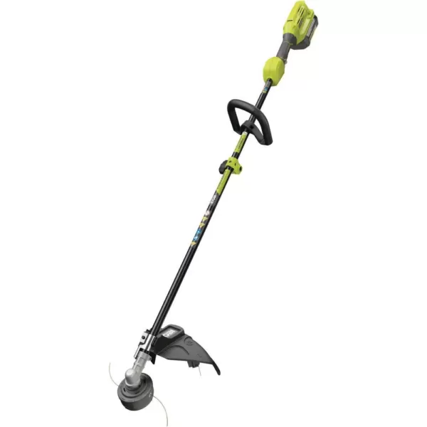 RYOBI Reconditioned 40-Volt Lithium-Ion Cordless Attachment Capable String Trimmer with 4.0 Ah Battery and Charger Included