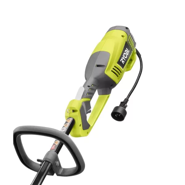 RYOBI 18 in. 10 Amp Attachment Capable Electric String Trimmer