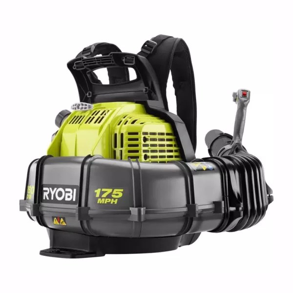 RYOBI 175 MPH 760 CFM 38cc Gas Backpack Leaf Blower