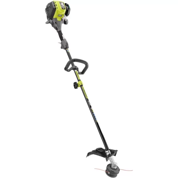 RYOBI 4-Cycle 30cc Attachment Capable Straight Shaft Gas Trimmer