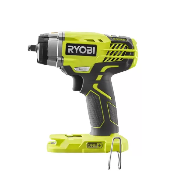 RYOBI 18-Volt ONE+ Cordless 3/8 in. 3-Speed Impact Wrench with 1.5 Ah Compact Lithium-Ion Battery