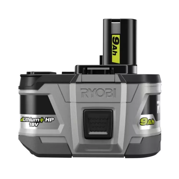 RYOBI 18-Volt ONE+ Lithium-Ion 9.0 Ah LITHIUM+ HP High Capacity Battery