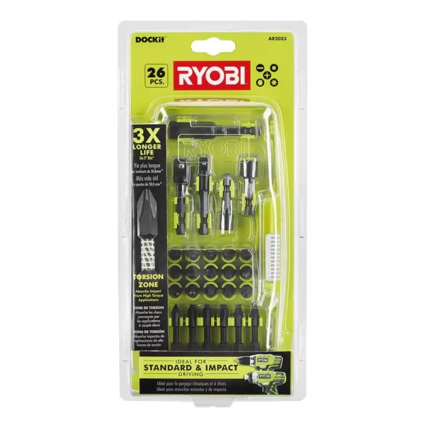 RYOBI Impact Driving Kit (26-Piece)