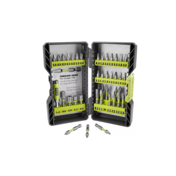 RYOBI Impact Rated Driving Kit (40-Piece) and Multi-Material Drill and Drive Kit (300-Piece)