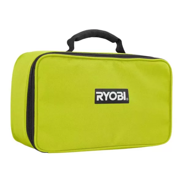 RYOBI 1.2 Amp Corded 5.5 in. Corner Cat Sander with Dust Bag, Sample Sandpaper, and Storage Case