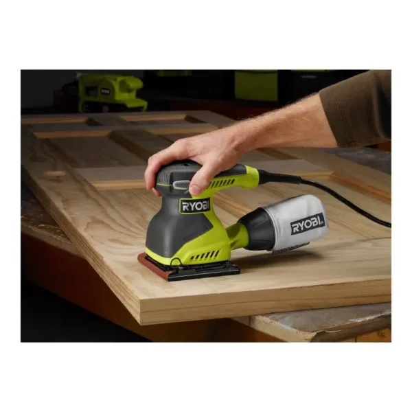 RYOBI 2 Amp Corded 1/4 Sheet Sander