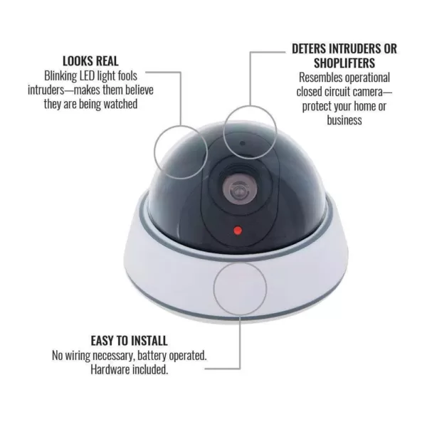 SABRE Fake Security Dome Camera