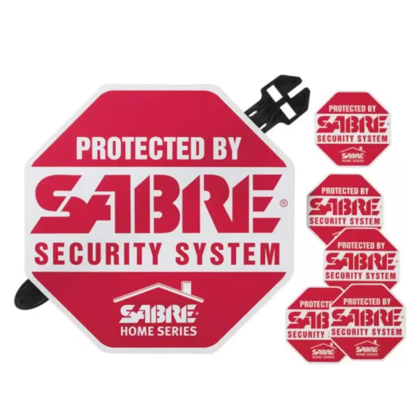 SABRE Home Security Sign