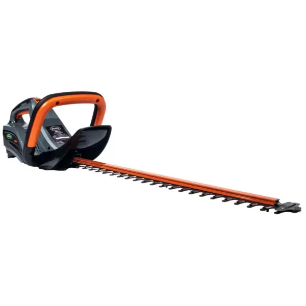 Scotts 24 in. 40-Volt Lithium-Ion Cordless Hedge Trimmer 2 Ah Battery & Charger Included