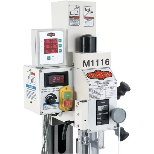 Shop Fox Variable Speed Mill/Drill with Dro