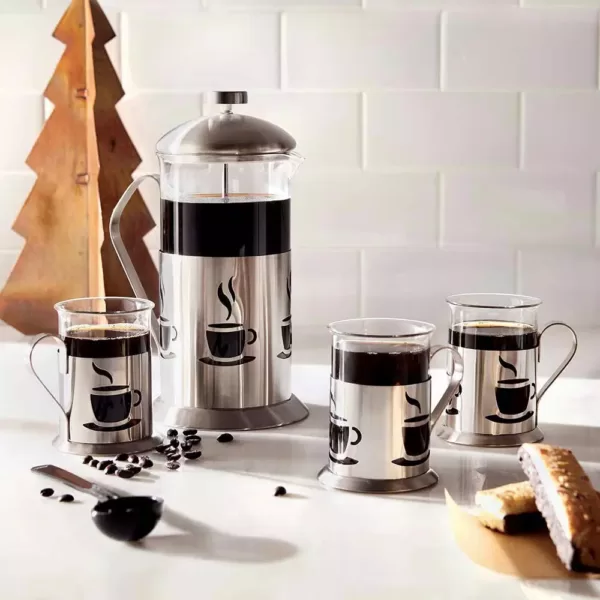 BergHOFF French Press 5-Piece Coffee Set