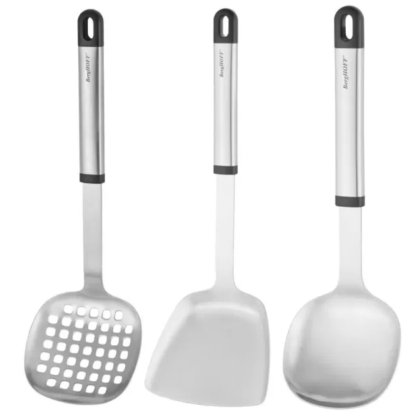 BergHOFF Essentials Stainless Steel 3-Piece Asian Prep Set