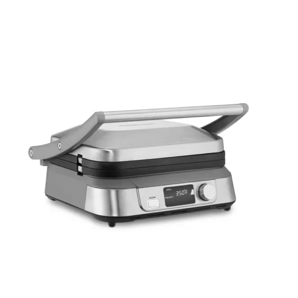 Cuisinart Griddler 5 Brushed Stainless Steel Panini Press and Griddle