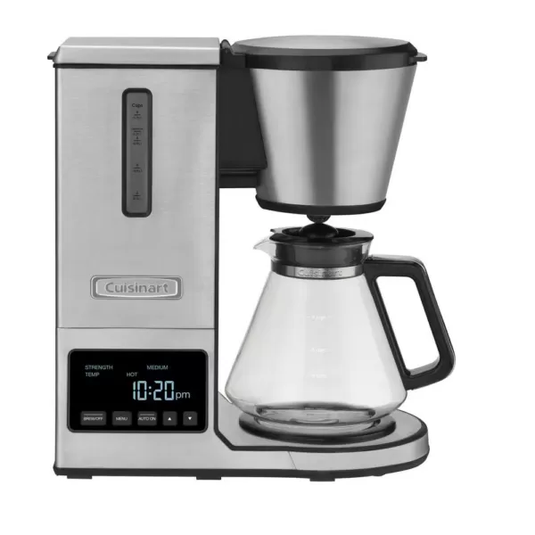 Cuisinart PurePrecision 8-Cup Programmable Silver Drip Coffee Maker