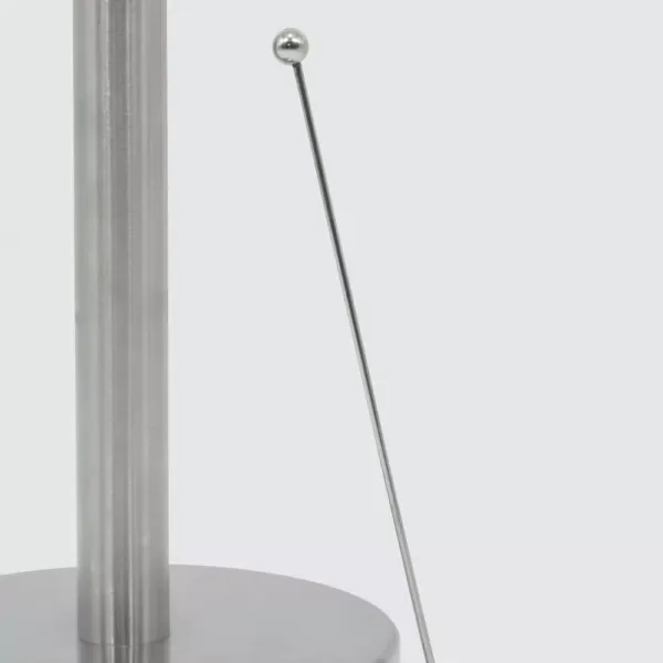 ExcelSteel Stainless Steel Paper Towel Holder with Stainless Steel Base