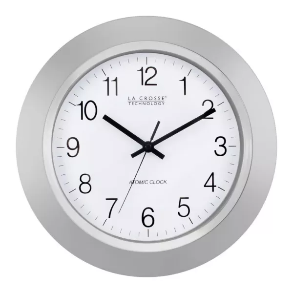 La Crosse Technology 14 in. Atomic Analog Wall Clock