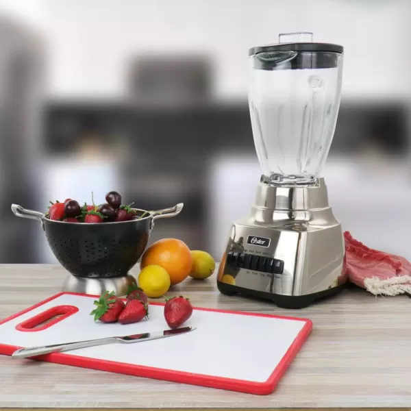 Oster Make it Fresh 48 oz. 10 Speed Silver Power Blender