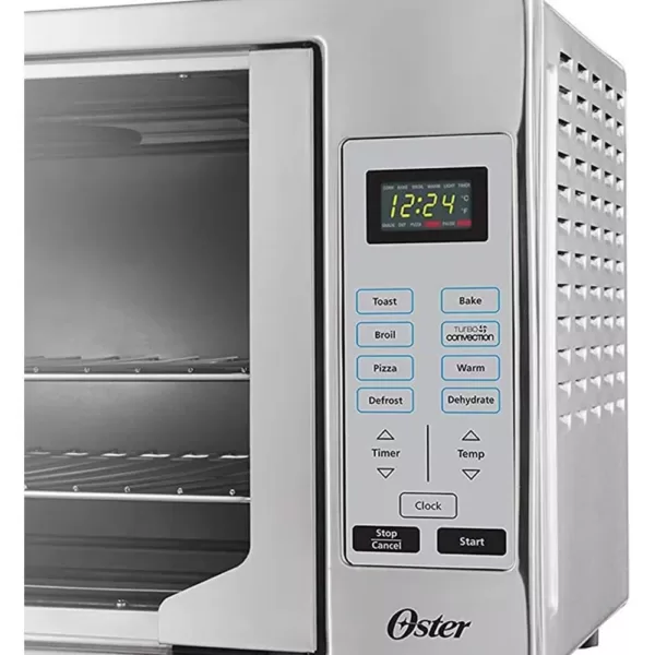 Oster Silver Countertop Digital French Door Convection Oven