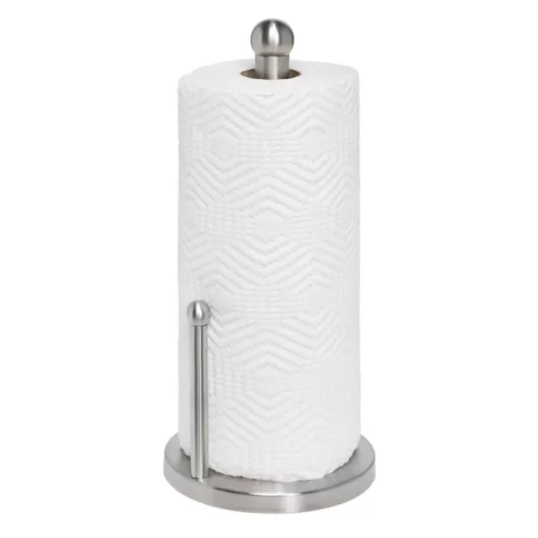 Honey-Can-Do Satin Finish Stainless Steel Paper Towel Holder