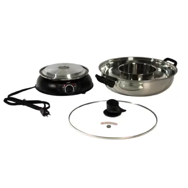 SPT Multi-Cooker Electric Shabu Shabu Pot (2-Compartments)